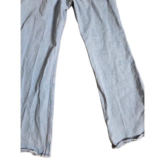 Abercrombie & Fitch The Vintage Flare Jeans 32 14R Light Wash High Rise - Picture 8 of 10